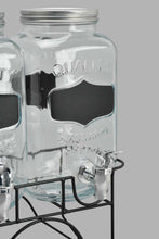 Load image into Gallery viewer, Redtag-Clear-Beverage-Dispenser-With-Stand-(2-Piece)-Beverage-Dispenser-Home-Dining-