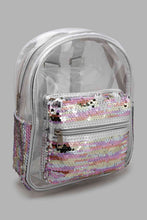 Load image into Gallery viewer, Redtag-Multicolor-Embellished-Backpack-Backpacks-Girls-