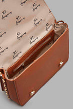 Load image into Gallery viewer, Redtag-Tan-Day-Bag-Satchel-With-Stud-Embellishment-Cross-Body-Bags-Women-