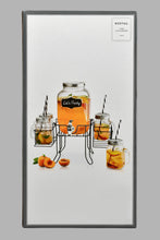 تنزيل الصورة على معرض الصور، Redtag-Clear-Beverage-Dispenser-With-Mason-Jar-&-Stand-(5-Piece)-Beverage-Dispenser-Home-Dining-