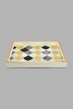 تنزيل الصورة على معرض الصور، Redtag-Gold-Geomatic-Rectangle-Tray-(Medium)-Trays-Home-Dining-