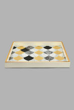 تنزيل الصورة على معرض الصور، Redtag-Gold-Geomatic-Rectangle-Tray-(Large)-Trays-Home-Dining-