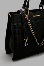 تنزيل الصورة على معرض الصور، Redtag-Black-Embellsihed-Day-Bag-Colour:Black,-Filter:Women's-Accessories,-New-In,-New-In-Women-ACC,-Non-Sale,-W21B,-Women-Handbags-Women-