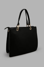 تنزيل الصورة على معرض الصور، Redtag-Black-Embellsihed-Day-Bag-Colour:Black,-Filter:Women's-Accessories,-New-In,-New-In-Women-ACC,-Non-Sale,-W21B,-Women-Handbags-Women-