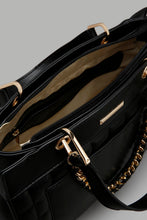 تنزيل الصورة على معرض الصور، Redtag-Black-Embellsihed-Day-Bag-Colour:Black,-Filter:Women's-Accessories,-New-In,-New-In-Women-ACC,-Non-Sale,-W21B,-Women-Handbags-Women-