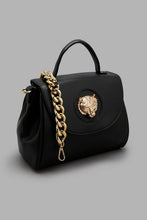 تنزيل الصورة على معرض الصور، Redtag-Black-Embellsihed-Day-Bag-Colour:Black,-Filter:Women's-Accessories,-New-In,-New-In-Women-ACC,-Non-Sale,-W21B,-Women-Handbags-Women-