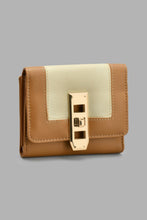 تنزيل الصورة على معرض الصور، Redtag-Tan-Stitch-Trim-Turn-Lock-Wallet-Purses-Women-