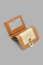 تنزيل الصورة على معرض الصور، Redtag-Tan-Stitch-Trim-Turn-Lock-Wallet-Purses-Women-
