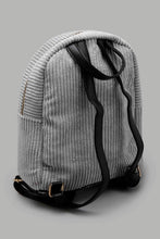 Load image into Gallery viewer, Redtag-Grey--Embellished-Backpack-Backpacks-Girls-