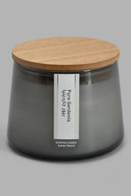 Load image into Gallery viewer, Redtag-Pure-Gardenia-Glass-Jar-Candle-With-Wooden-Lid-Candles-Home-Decor-
