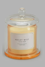 تنزيل الصورة على معرض الصور، Redtag-Yellow-Voilet-Mist-Candle-With-Bell-Glass-Jar-Candles-Home-Decor-