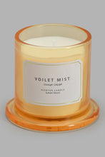 تنزيل الصورة على معرض الصور، Redtag-Yellow-Voilet-Mist-Candle-With-Bell-Glass-Jar-Candles-Home-Decor-