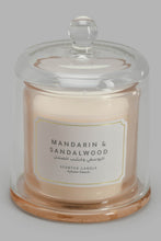 تنزيل الصورة على معرض الصور، Redtag-White-Mandarin-&-Sandalwood-Candle-With-Bell-Glass-Jar-Candles-Home-Decor-