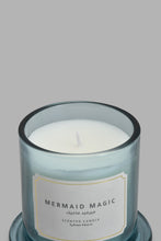 تنزيل الصورة على معرض الصور، Redtag-Blue-Mermaid-Magic-Candle-With-Bell-Glass-Jar-Candles-Home-Decor-