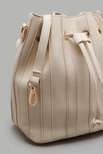 Load image into Gallery viewer, Redtag-White-Crossbody-Bucket-Cross-Body-Bags-Women-0