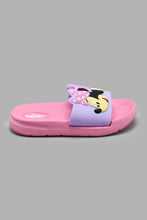 Load image into Gallery viewer, Redtag-Pale-Pink-Minnie-Character-Slide-Sliders-Girls-3 to 5 Years