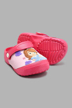 Load image into Gallery viewer, Redtag-Fuchsia-Sofia-Character-Slide-Sliders-Girls-3 to 5 Years