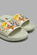 Load image into Gallery viewer, Redtag-Grey-Tom-And-Jerry-Character-Slide-Sliders-Boys-3 to 5 Years