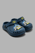 Load image into Gallery viewer, Redtag-Navy-Batman-Character-Clog-Clogs-Boys-3 to 5 Years
