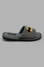 Load image into Gallery viewer, Redtag-Grey-Batman-Character-Slipper-Slippers-Senior-Boys-5 to 14 Years