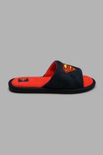 Load image into Gallery viewer, Redtag-Navy-Superman-Character-Slipper-Slippers-Senior-Boys-5 to 14 Years