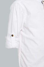 تنزيل الصورة على معرض الصور، Redtag-Ecru-Stripe-Shirt-Casual-Shirts-Boys-2 to 8 Years