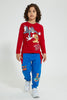 Redtag-Blue-Tom-&-Jerry-Jog-Pant-Joggers-Boys-2 to 8 Years