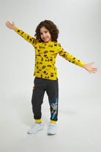 Load image into Gallery viewer, Redtag-Charcoal-Batman-Jog-Pant-Joggers-Boys-2 to 8 Years