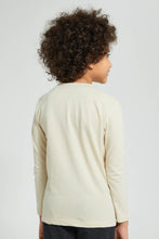 تنزيل الصورة على معرض الصور، Redtag-Grey-Hero-Print-Long-Sleeve-Tshirt-Long-Sleeves-Boys-2 to 8 Years