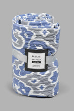 Load image into Gallery viewer, Redtag-Blue-Printed-2-Piece-Quilt-Set-(Single-Size)-Colour:Blue,-Filter:Home-Bedroom,-HMW-BED-Quilts,-New-In,-New-In-HMW-BED,-Non-Sale,-S22B,-Section:Homewares-Home-Bedroom-