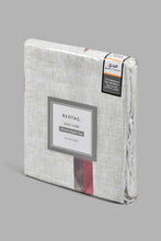 Load image into Gallery viewer, Redtag-Off-White/Rust-Geometric-Printed-Fitted-Sheet-(Single-Size)-Fitted-Sheets-Home-Bedroom-
