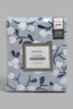 Redtag-Teal-Floral-Printed-Fitted-Sheet-(Twin-Size)-Fitted-Sheets-Home-Bedroom-