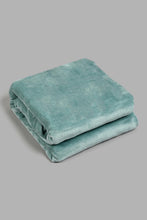 Load image into Gallery viewer, Redtag-Teal-Ultra-Soft-Blanket-(Single-Size)-Blankets-Home-Bedroom-