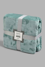 Load image into Gallery viewer, Redtag-Teal-Ultra-Soft-Blanket-(Single-Size)-Blankets-Home-Bedroom-