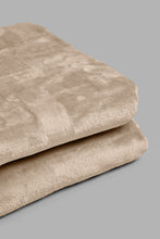 Load image into Gallery viewer, Redtag-Beige-Ultra-Soft-Blanket-(Double-Size)-Blankets-Home-Bedroom-
