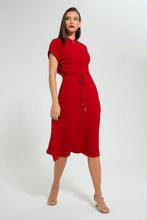 Load image into Gallery viewer, Redtag-Red-Sporty-Dress-Celebrity-Dresses,-Colour:Red,-Filter:Women's-Clothing,-New-In,-New-In-LDC,-Non-Sale,-S22A,-Section:Women-Women's-