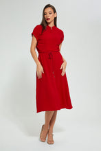 Load image into Gallery viewer, Redtag-Red-Sporty-Dress-Celebrity-Dresses,-Colour:Red,-Filter:Women's-Clothing,-New-In,-New-In-LDC,-Non-Sale,-S22A,-Section:Women-Women's-