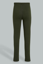 تنزيل الصورة على معرض الصور، Redtag-Olive-Basic-Legging-Leggings-Senior-Girls-9 to 14 Years