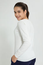 تنزيل الصورة على معرض الصور، Redtag-White-Button-Front-Cardigan-Cardigans-Senior-Girls-9 to 14 Years