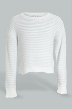 تنزيل الصورة على معرض الصور، Redtag-Stripes-Pullover-Jumpers-Senior-Girls-9 to 14 Years