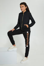 Load image into Gallery viewer, Redtag-Black-Basic-Track-Pant-Joggers-Senior-Girls-9 to 14 Years