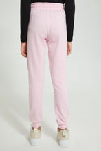 Load image into Gallery viewer, Redtag-Lt-Pink-Basic-Track-Pant-Joggers-Senior-Girls-9 to 14 Years
