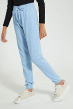 Load image into Gallery viewer, Redtag-Lt-Blue-Basic-Track-Pant-Joggers-Senior-Girls-9 to 14 Years