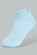 Load image into Gallery viewer, Redtag-Assorted-Plain-Ankle-Socks-Ankle-Length-Women's-