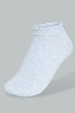 Load image into Gallery viewer, Redtag-Assorted-Plain-Ankle-Socks-Ankle-Length-Women's-