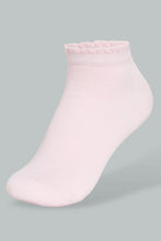 Load image into Gallery viewer, Redtag-Assorted-Plain-Ankle-Socks-Ankle-Length-Women's-