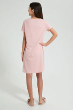 تنزيل الصورة على معرض الصور، Redtag-Pink-Cat-Chest-Print-NighT-Shirt-Nightshirts-Senior-Girls-9 to 14 Years