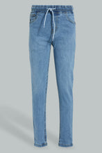 Load image into Gallery viewer, Blue Slim Fit Jean