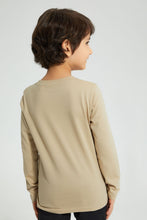 تنزيل الصورة على معرض الصور، Redtag-Stone-Hedgehog-Print-Long-Sleeve-T-Shirt-Graphic-Prints-Boys-2 to 8 Years