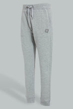 Load image into Gallery viewer, Redtag-Grey-Mel-Table-Active-Pant-Joggers-Senior-Boys-9 to 14 Years